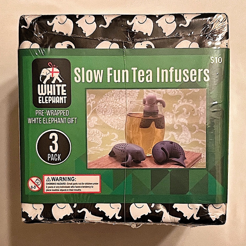 Fun Slow Tea Infusers from White Elephant